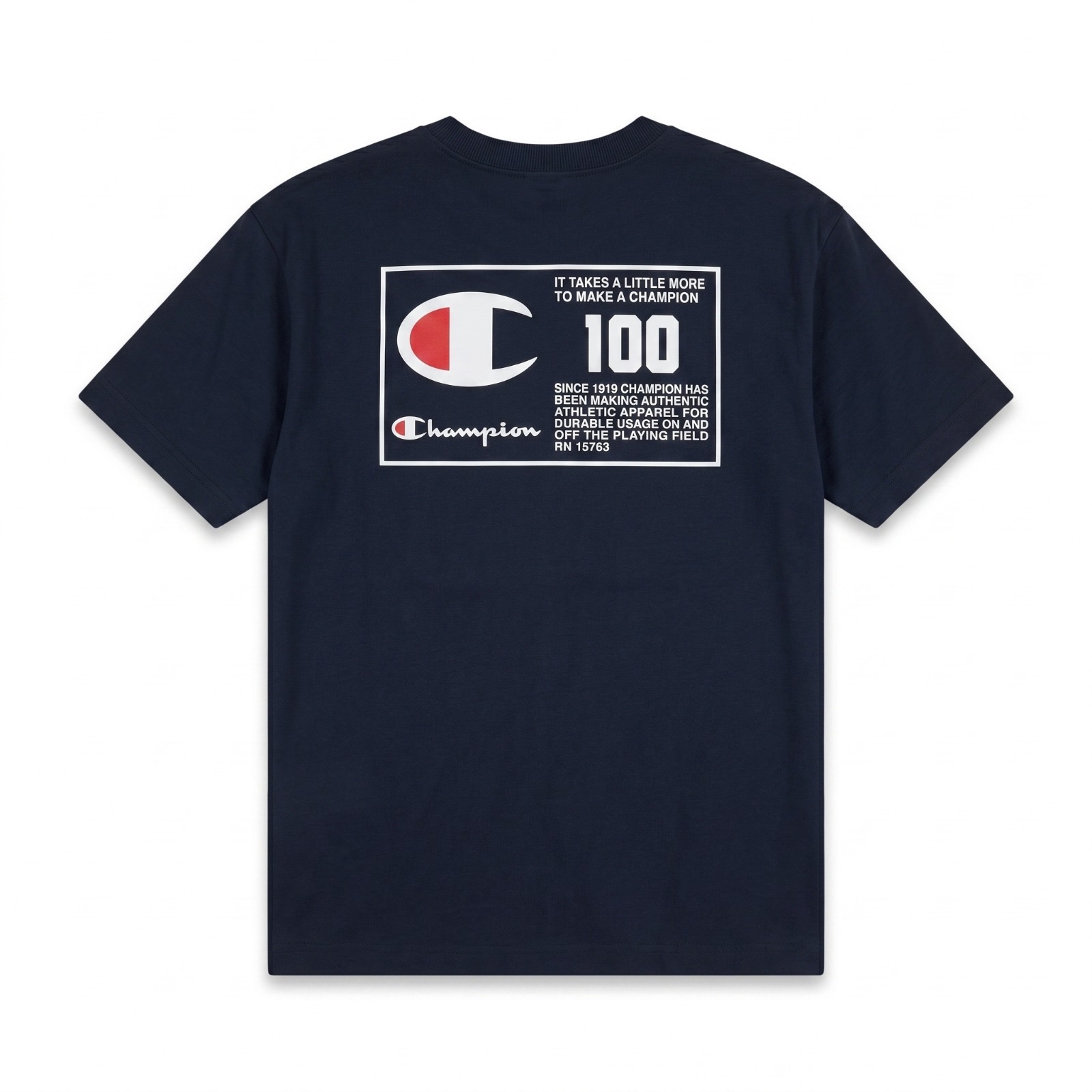 Camiseta Champion Navy Big C — 2