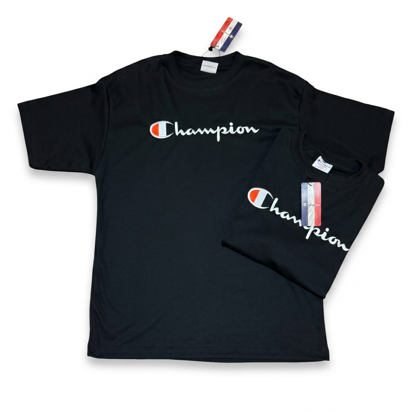 Camiseta Champion Script Black — 1