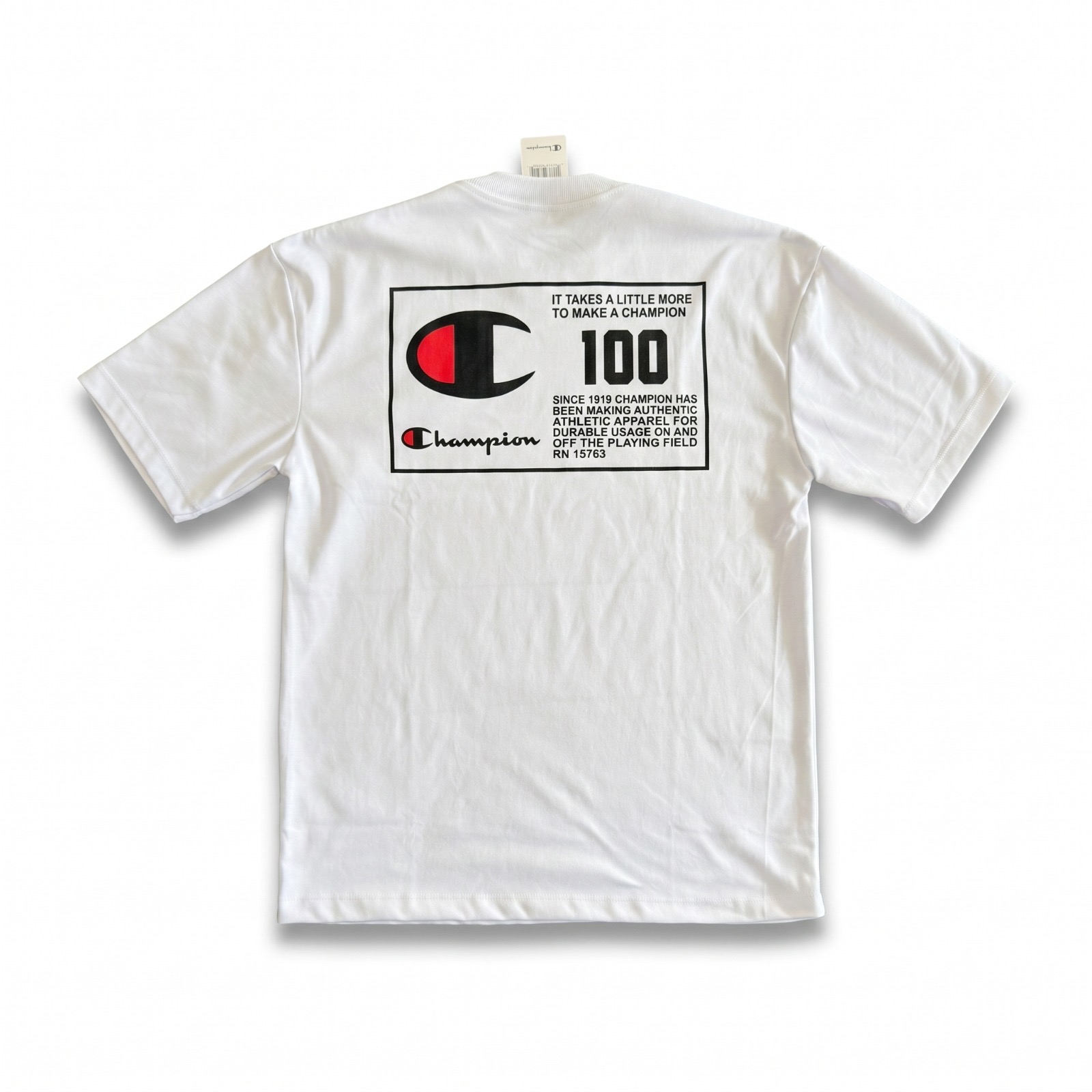 Camiseta Champion White Big C — 2